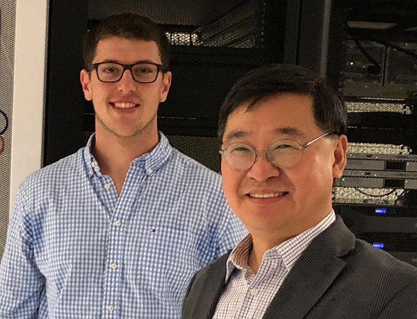 Automotive Ethics Laboratory Professor Yuefan Deng and Student