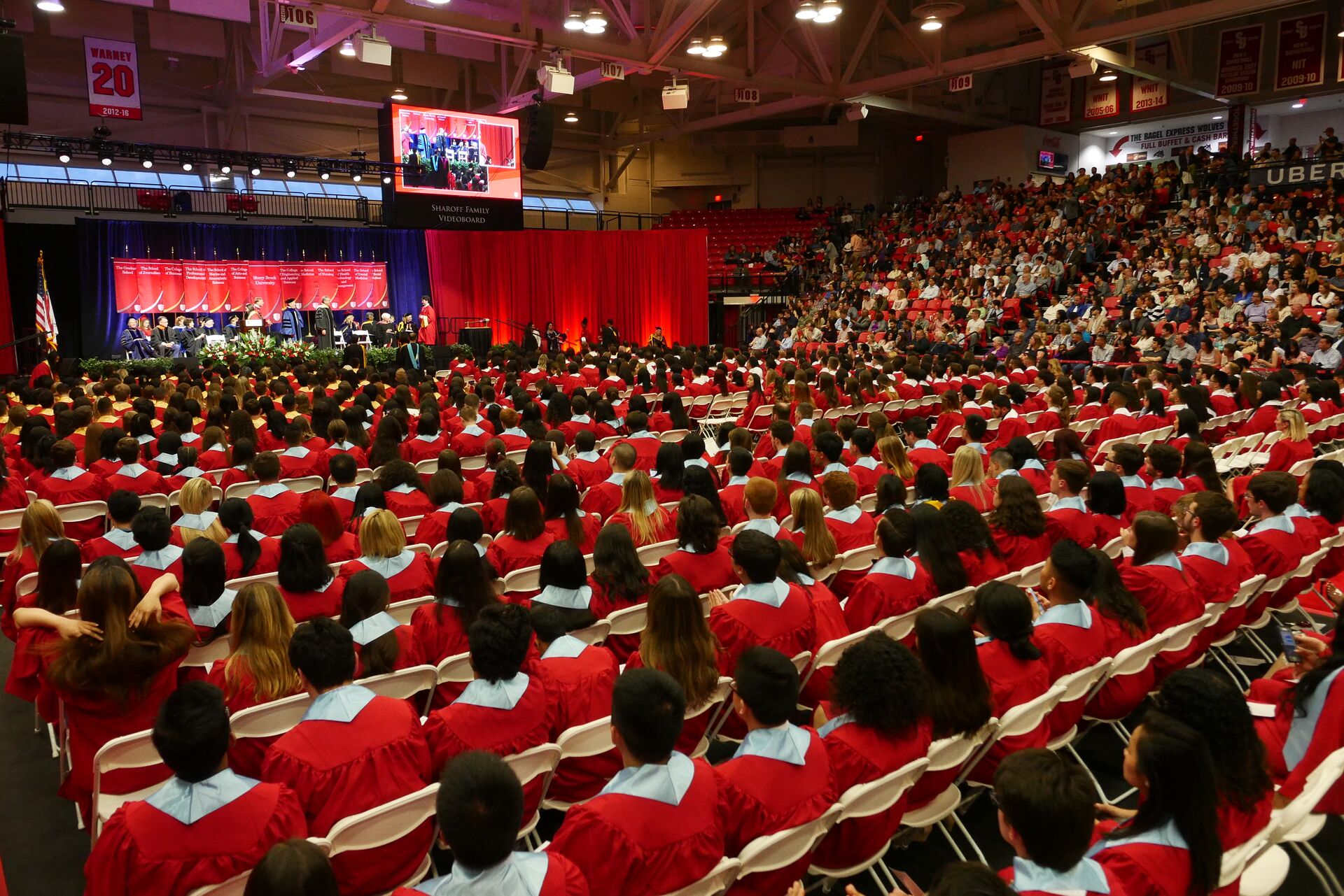 Stony Brook Sports Arena Ceremony