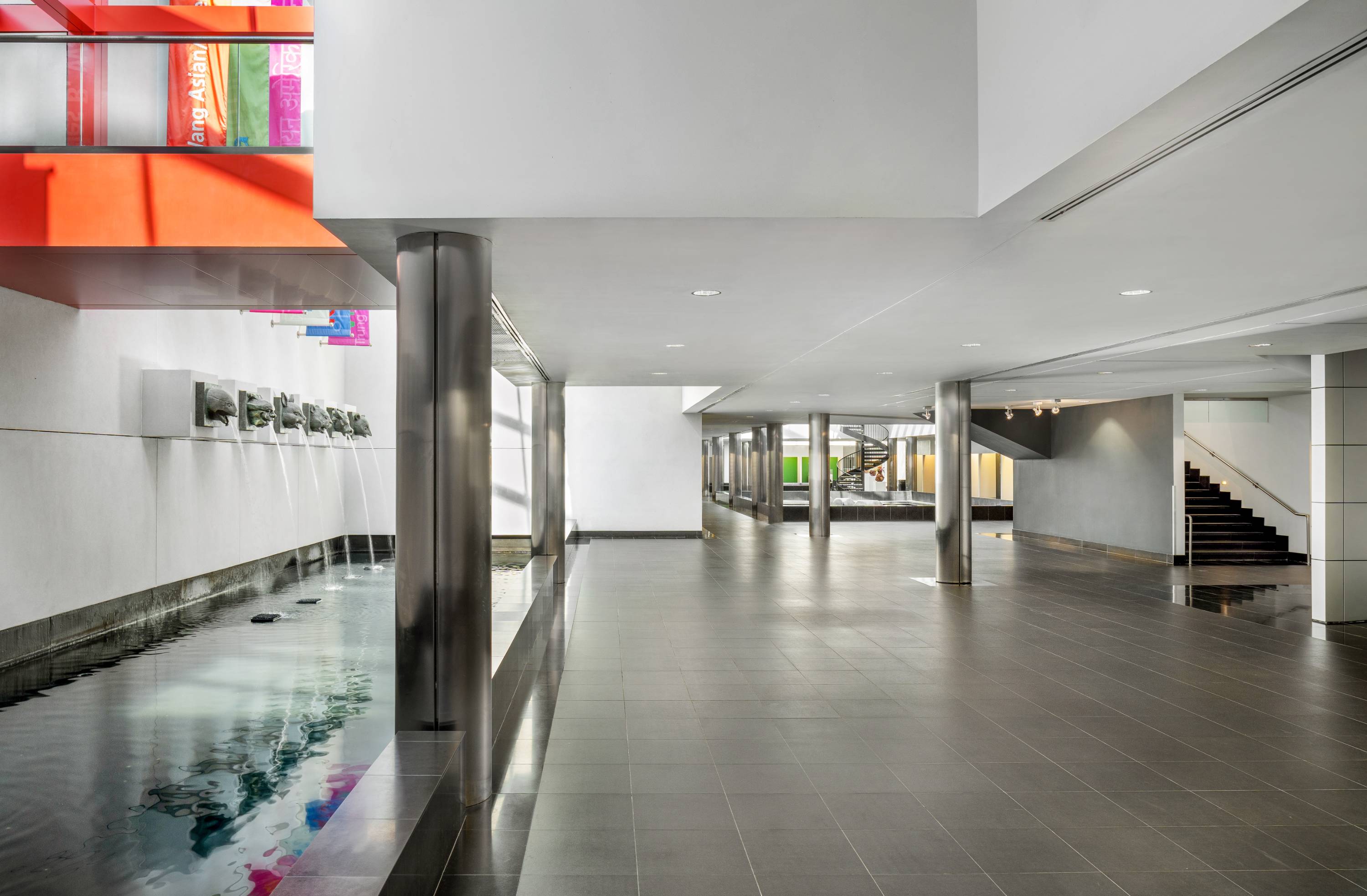 Wang Center Zodiac Gallery Side View