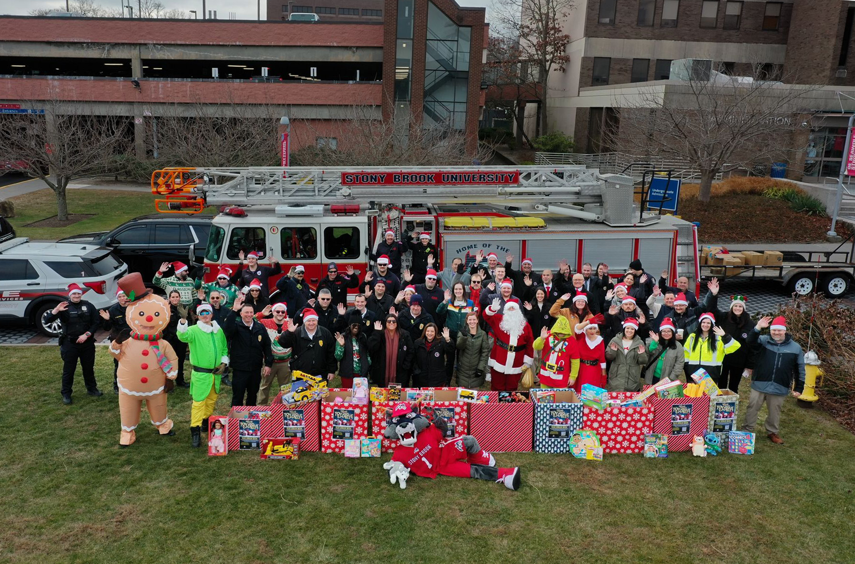 Toy Drive Group Photo